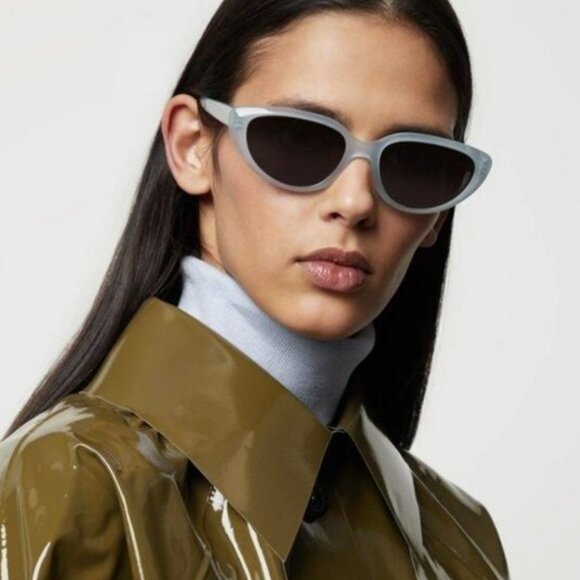NEW CELINE SUNGLASSES, BLUE GREY WOMEN EYEWEAR CELINE - Picture 1 of 4